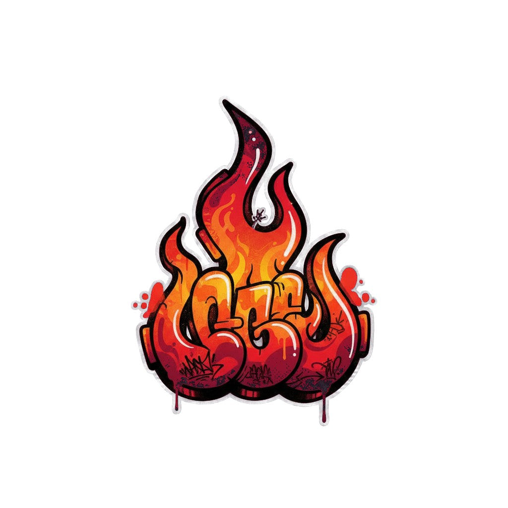 Sticker «Flame» – LuxeStyle Schweiz