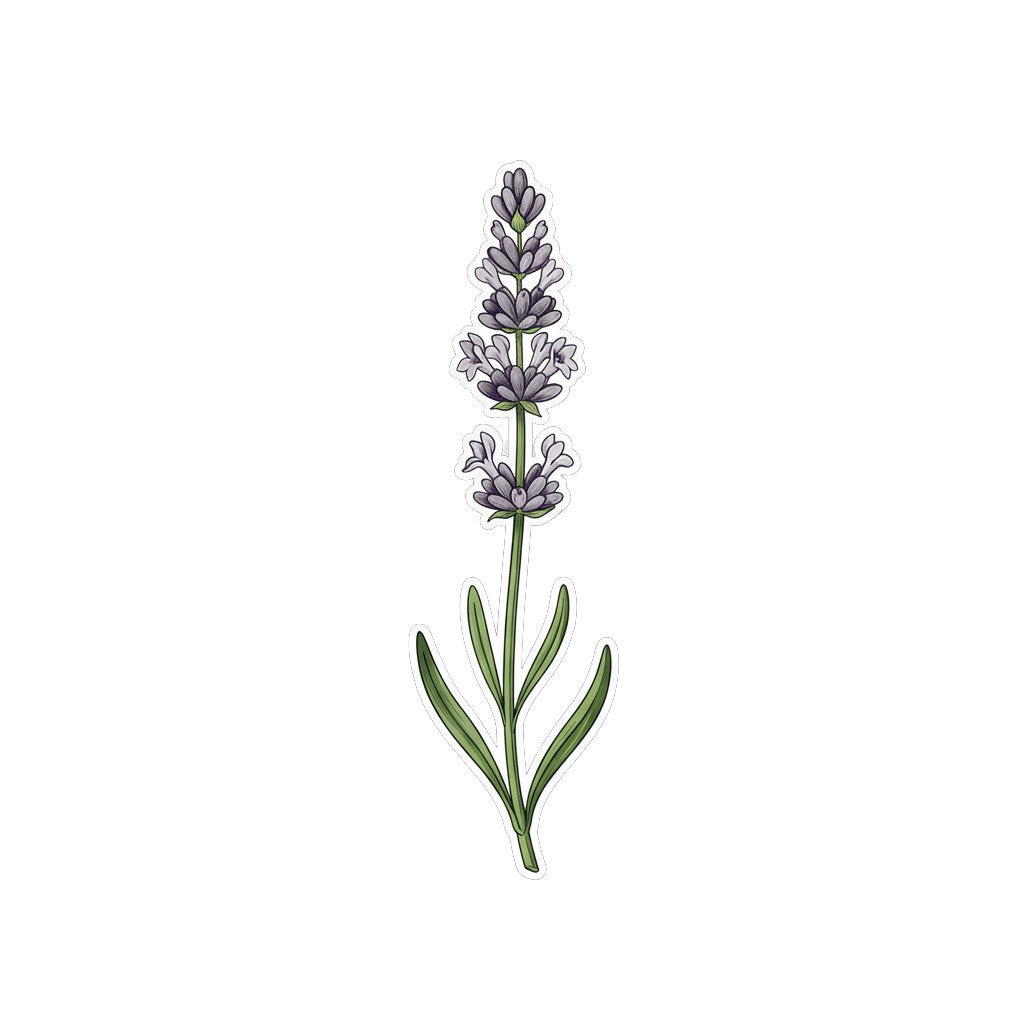 Sticker «Flower Lavender» – LuxeStyle Schweiz