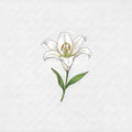Sticker «Flower Lily» – LuxeStyle Schweiz