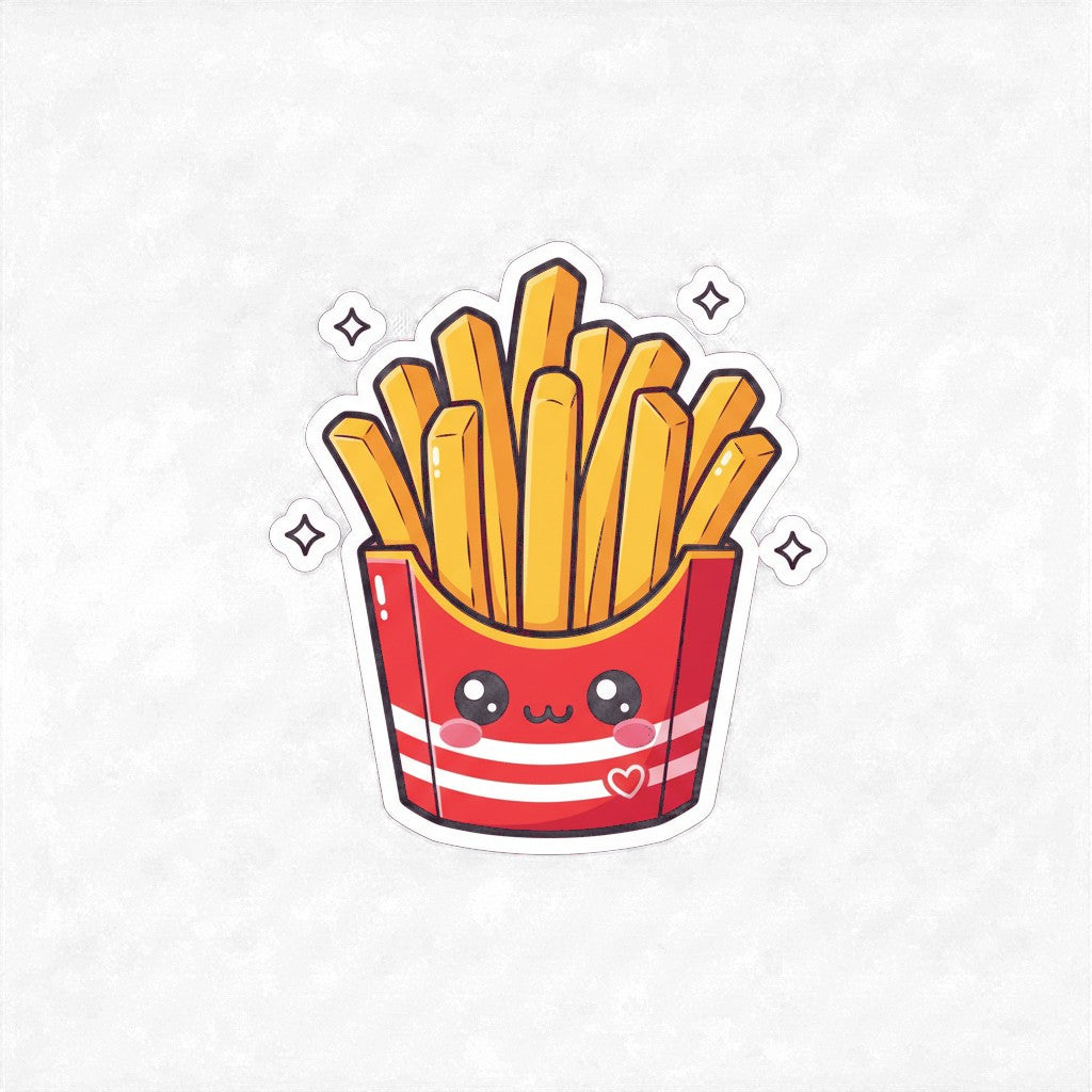 Sticker «Fries» – LuxeStyle Schweiz