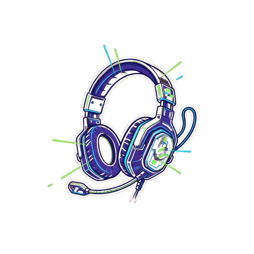 Sticker «Gamer Headset» – LuxeStyle Schweiz