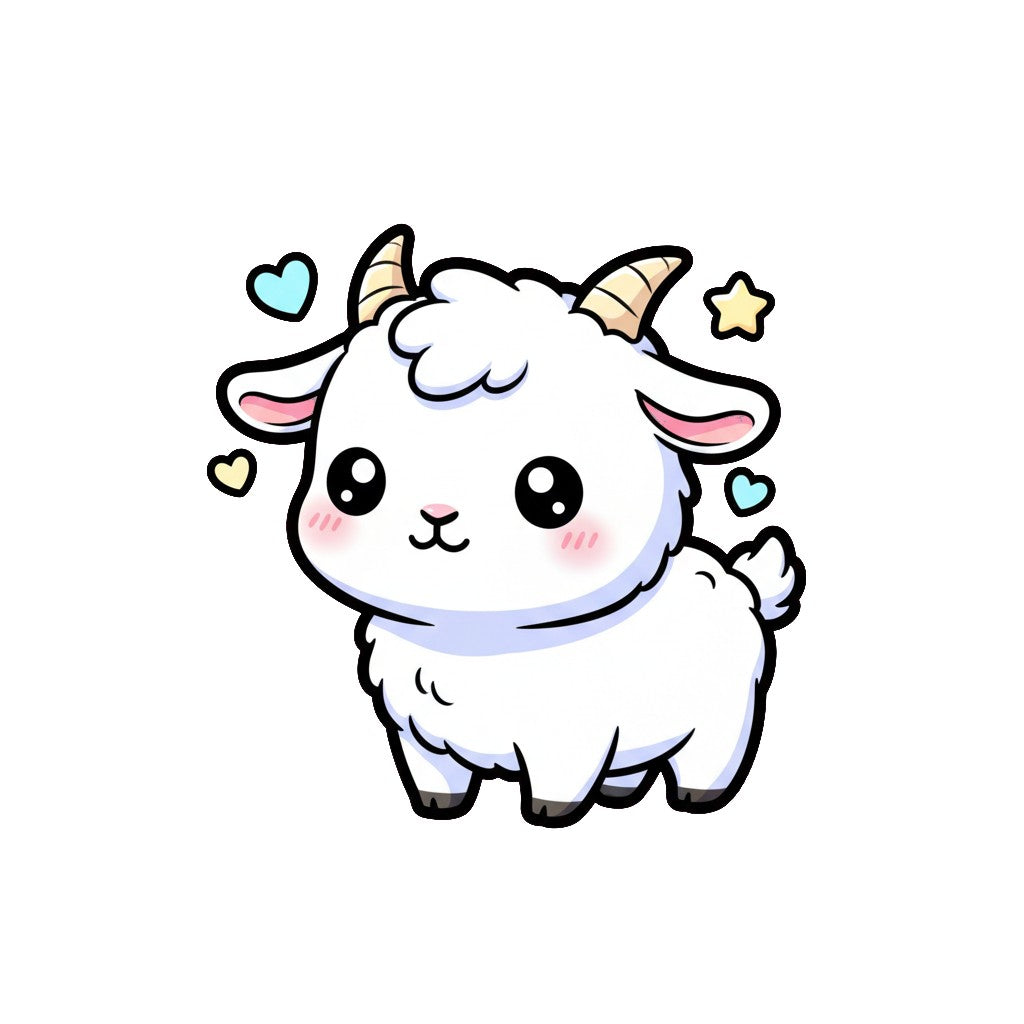 Sticker «Goat» – LuxeStyle Schweiz
