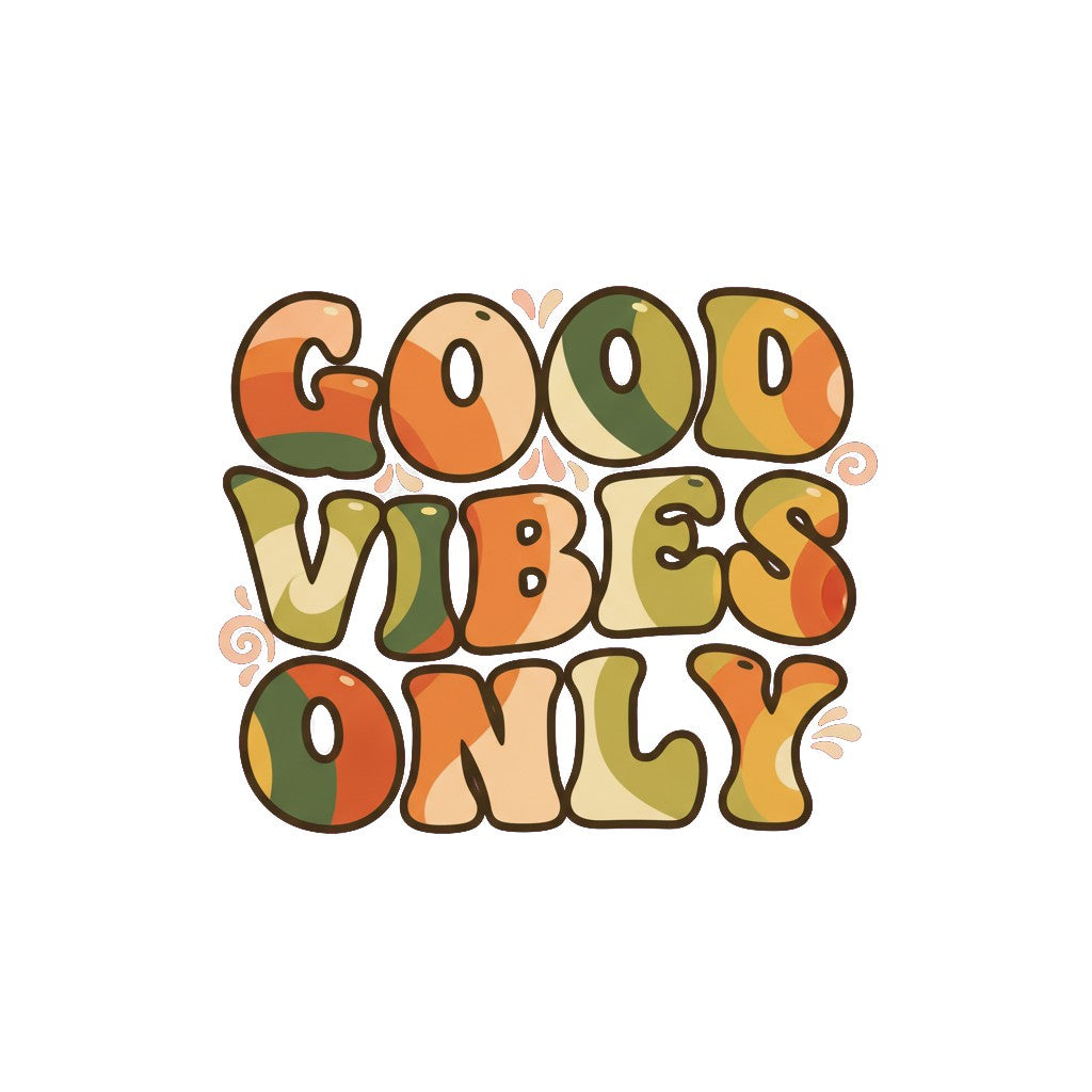 Sticker «Good Vibes Only» – LuxeStyle Schweiz