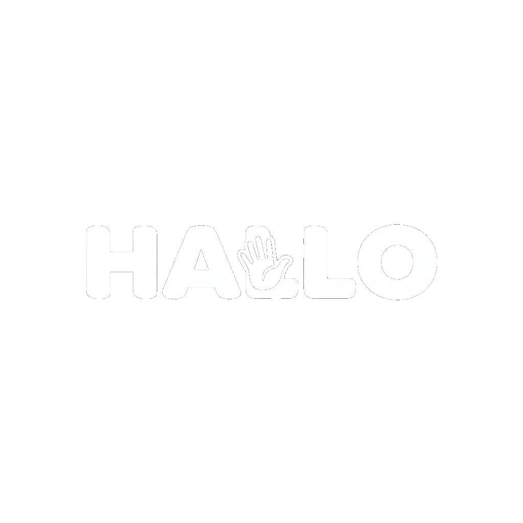 Sticker «Hallo» – LuxeStyle Schweiz