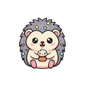 Sticker «Hedgehog» – LuxeStyle Schweiz