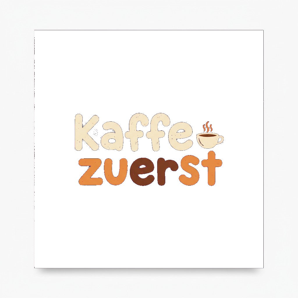 Sticker «Kaffee» – LuxeStyle Schweiz