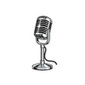 Sticker «Microphone» – LuxeStyle Schweiz