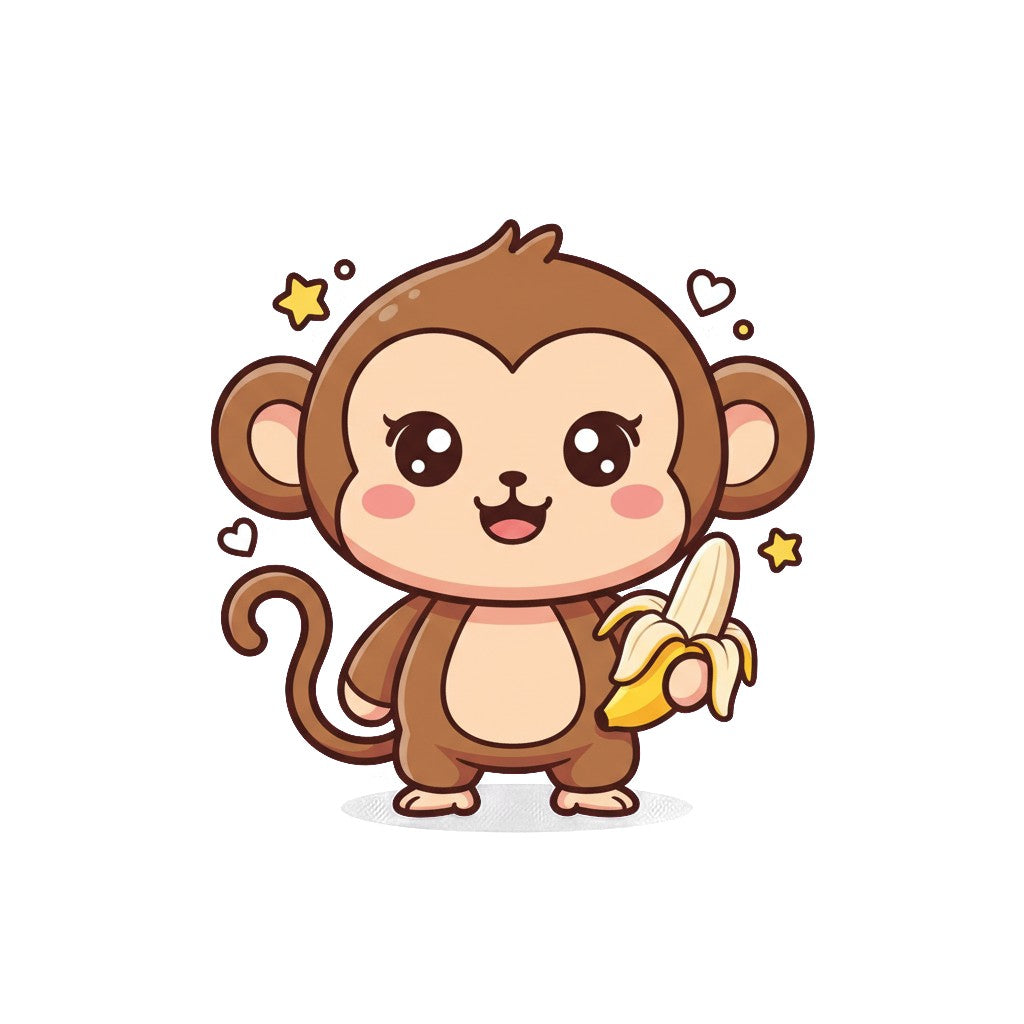 Sticker «Monkey» – LuxeStyle Schweiz