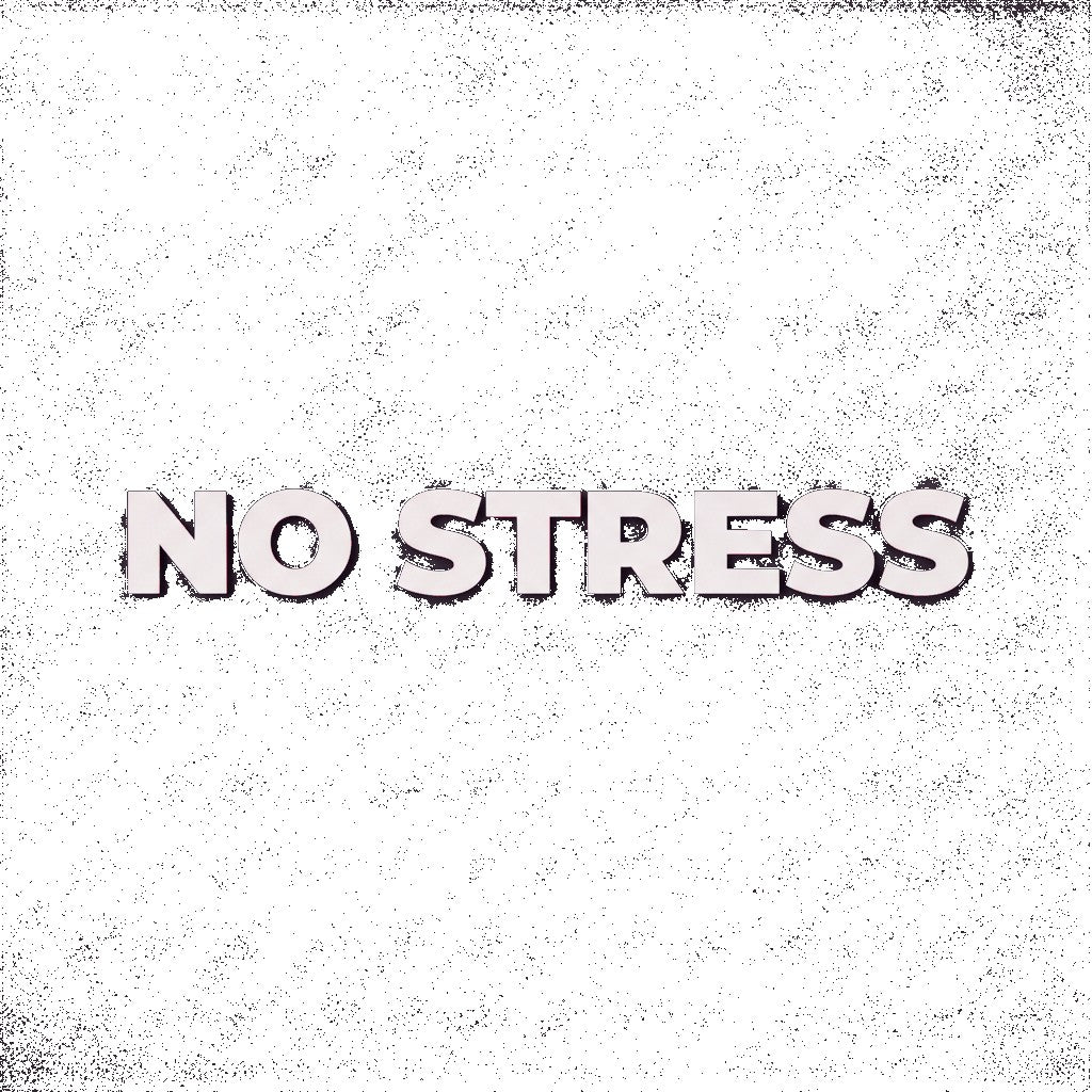 Sticker «Nostress» – LuxeStyle Schweiz
