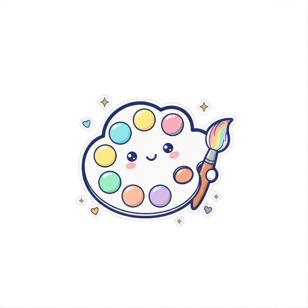 Sticker «Paint Palette» – LuxeStyle Schweiz