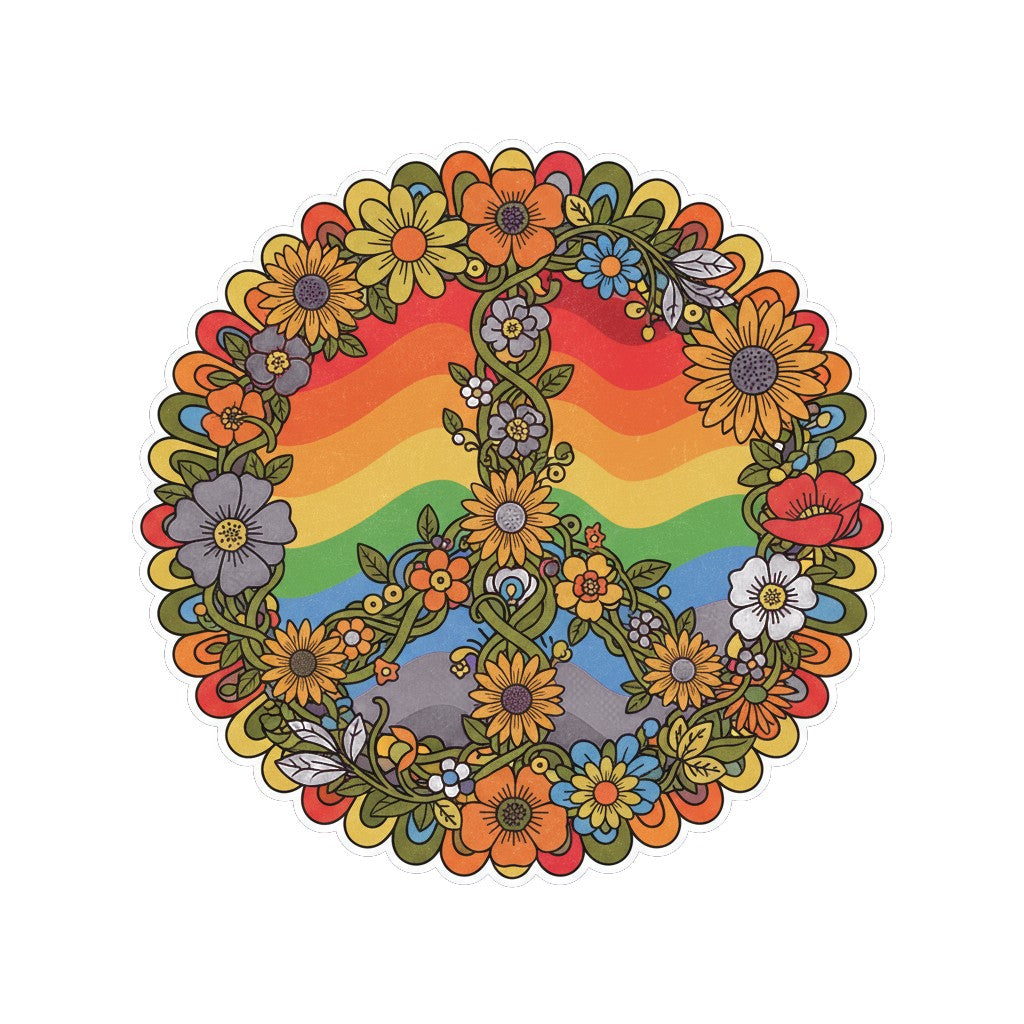 Sticker «Peace Groovy» – LuxeStyle Schweiz