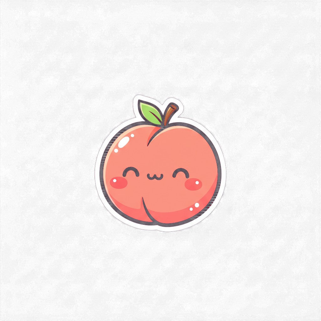 Sticker «Peach» – LuxeStyle Schweiz