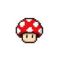 Sticker «Pixel Mushroom» – LuxeStyle Schweiz