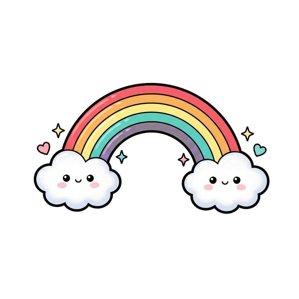 Sticker «Rainbow Cloud» – LuxeStyle Schweiz