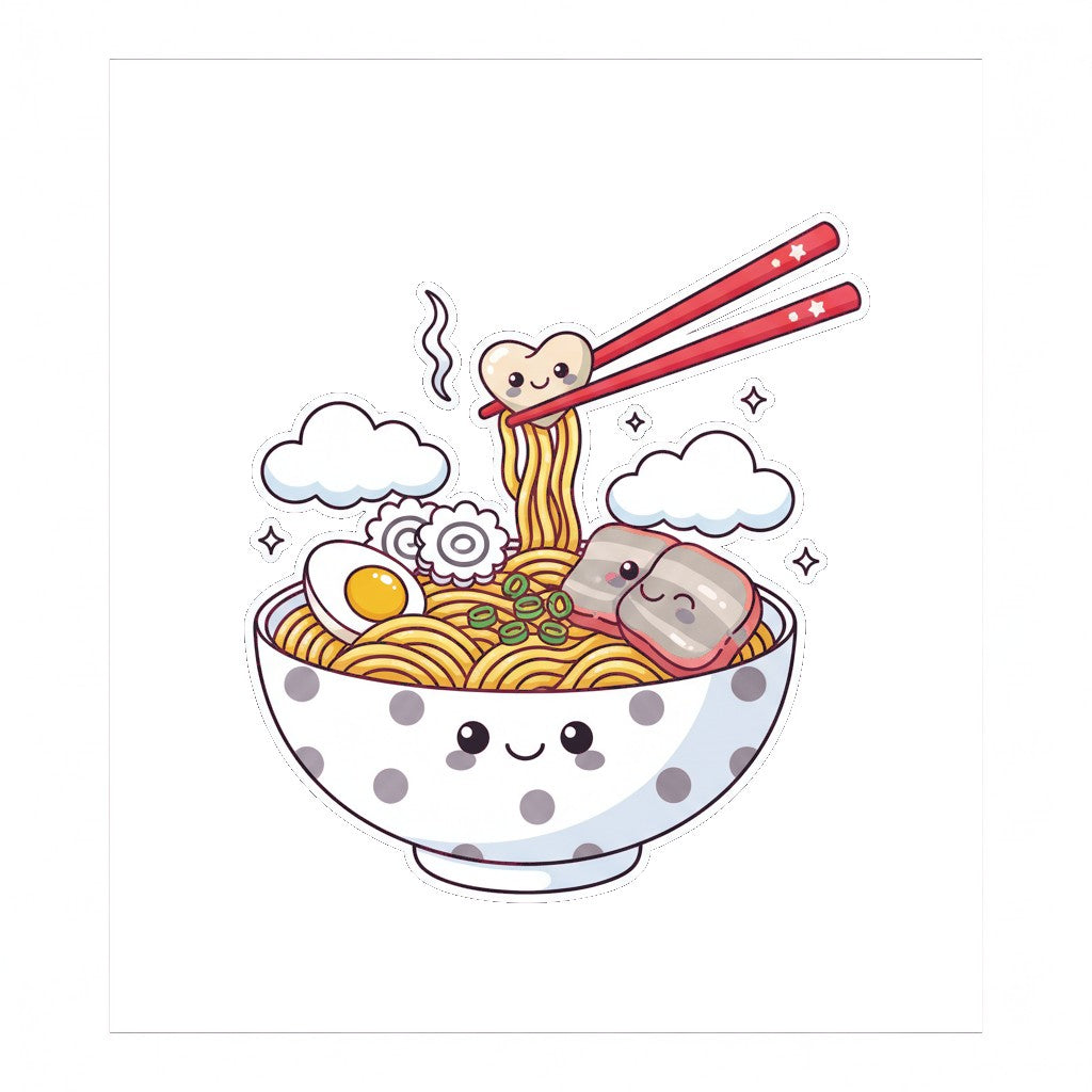 Sticker «Ramen Bowl» – LuxeStyle Schweiz