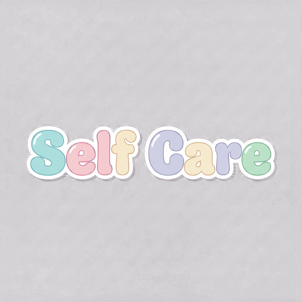 Sticker «Selfcare» – LuxeStyle Schweiz