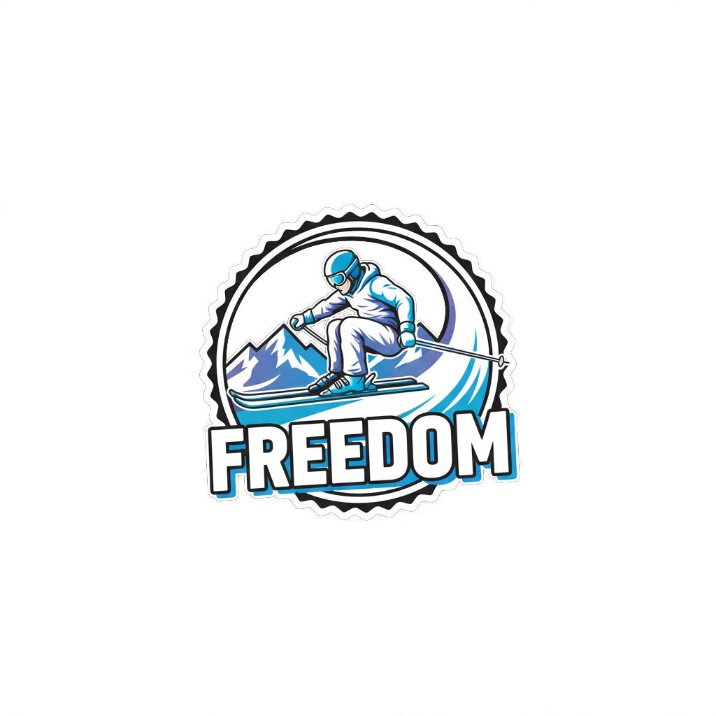 Sticker «Ski» – LuxeStyle Schweiz