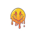 Sticker «Smiley Melt» – LuxeStyle Schweiz