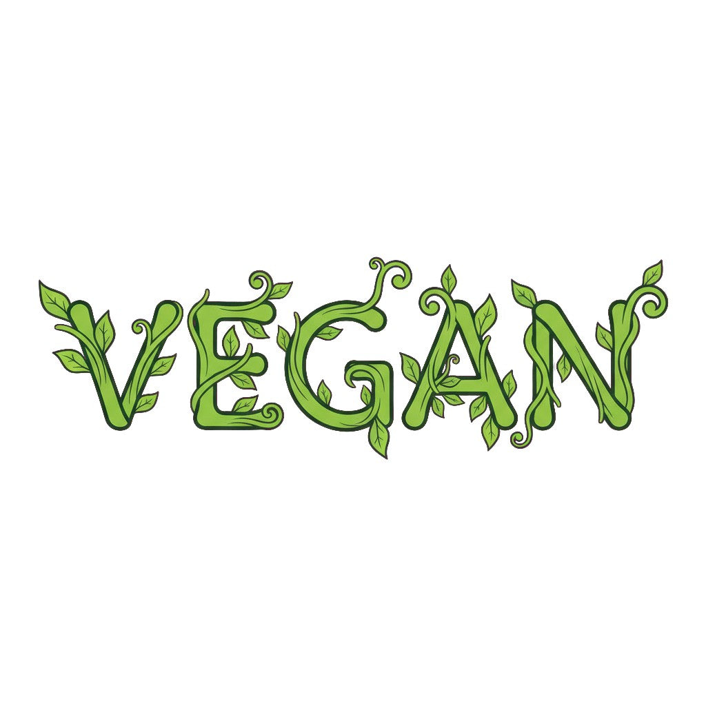 Sticker «Vegan» – LuxeStyle Schweiz