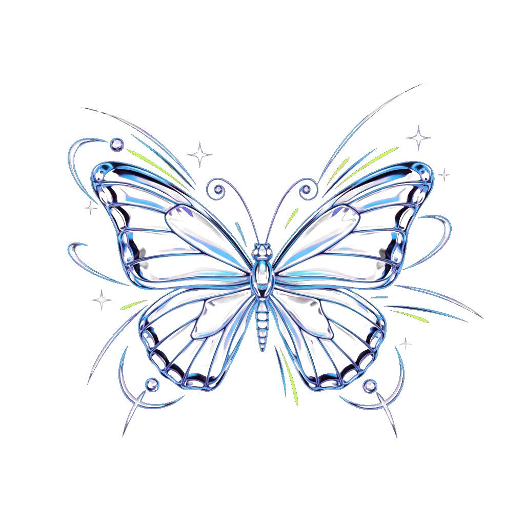 Sticker «Y2k Butterfly» – LuxeStyle Schweiz