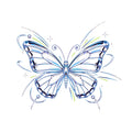 Sticker «Y2k Butterfly» – LuxeStyle Schweiz