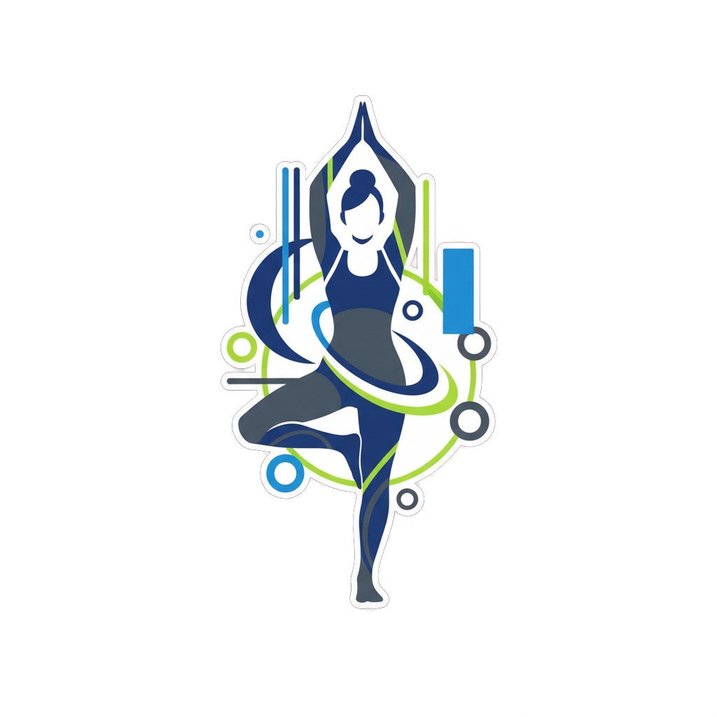 Sticker «Yoga Pose» – LuxeStyle Schweiz