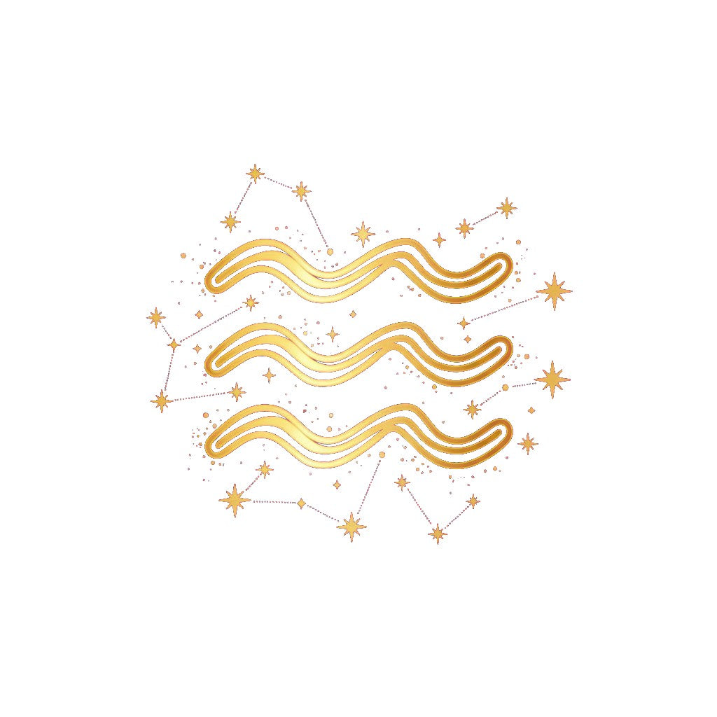 Sticker «Zodiac Aquarius» – LuxeStyle Schweiz