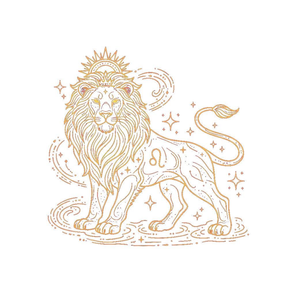 Sticker «Zodiac Leo» – LuxeStyle Schweiz