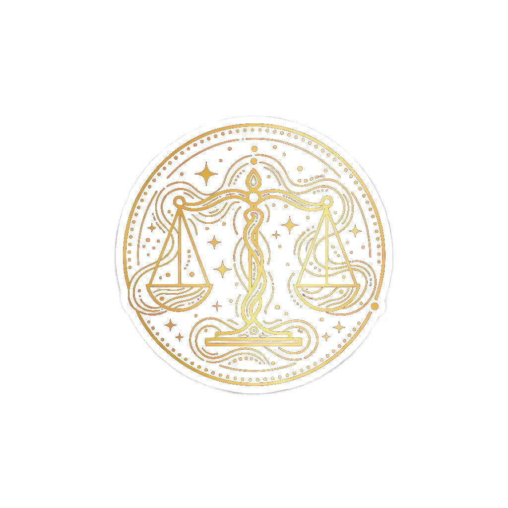 Sticker «Zodiac Libra» – LuxeStyle Schweiz