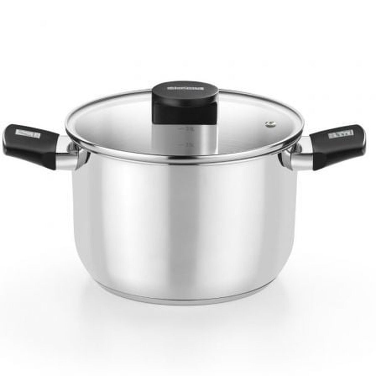 Topf mit Deckel Monix M240230 Schwarz Ø 30 cm · Generalüberholt (Note A)