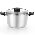 Topf mit Deckel Monix M240230 Schwarz Ø 30 cm · Generalüberholt (Note A)