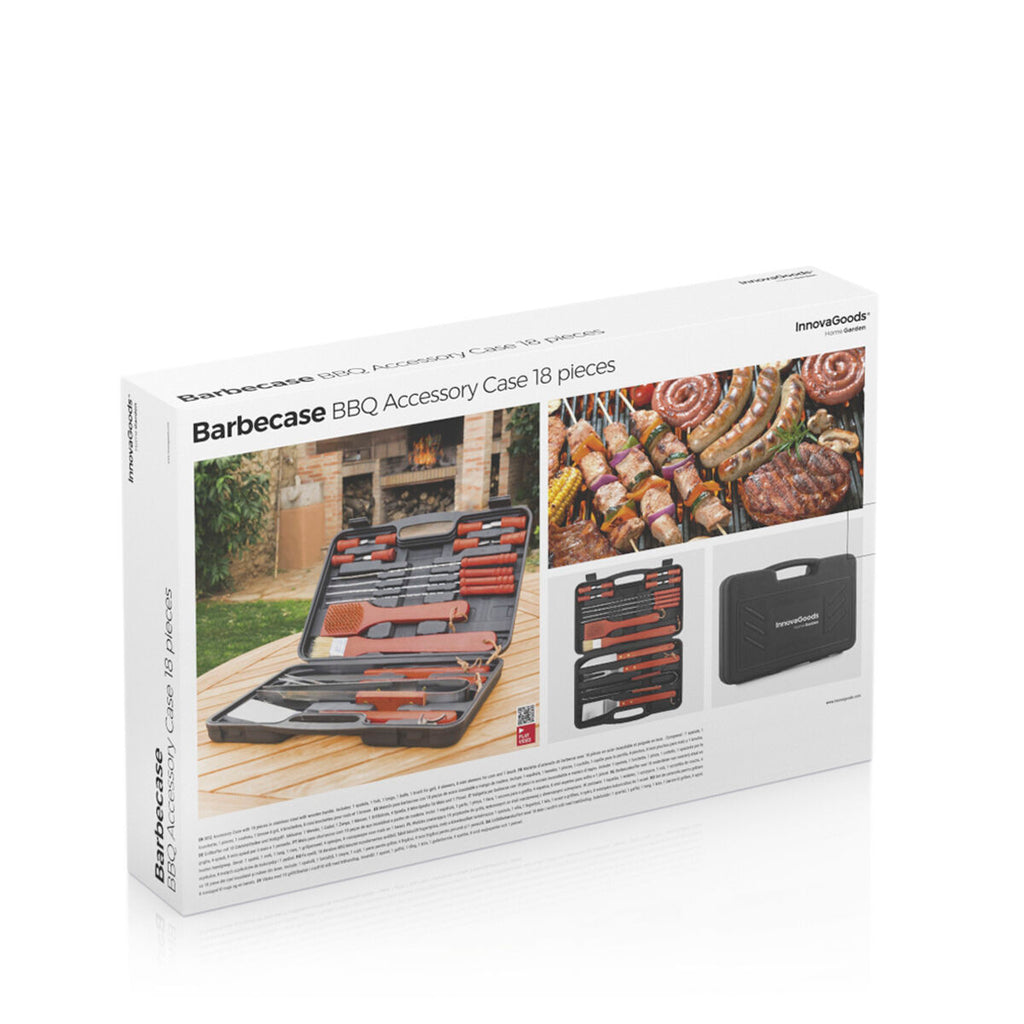 Handkoffer Barbacoa Barbecase InnovaGoods 18 Stücke – LuxeStyle Schweiz