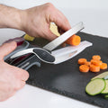 Scherenmesser mit integriertem Mini-Schneidebrett Scible InnovaGoods – LuxeStyle Schweiz