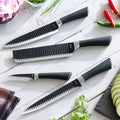 Messerset Black Shark Swiss·Q Namiutsu InnovaGoods 4 Stücke – LuxeStyle Schweiz