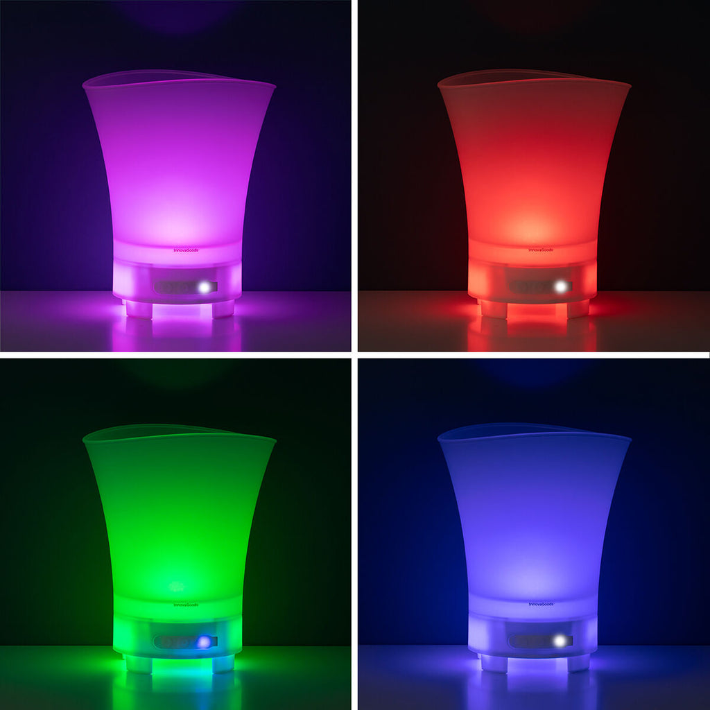 LED-Eiskübel mit wiederaufladbarem Lautsprecher Sonice InnovaGoods – LuxeStyle Schweiz