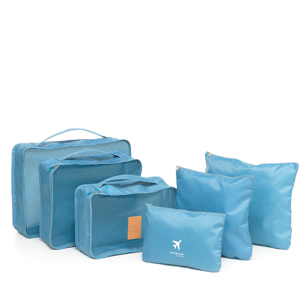 Ordnungssäcke für Koffer Luggan InnovaGoods 6 Stücke – LuxeStyle Schweiz