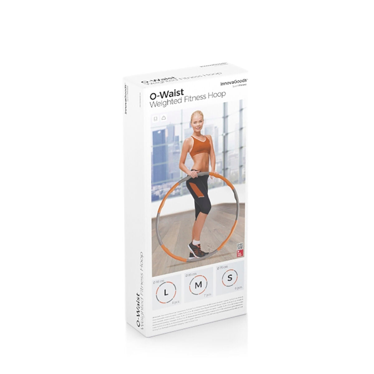 Demontierbarer Fitnessreifen mit Schaumstoffummantelung O-Waist InnovaGoods