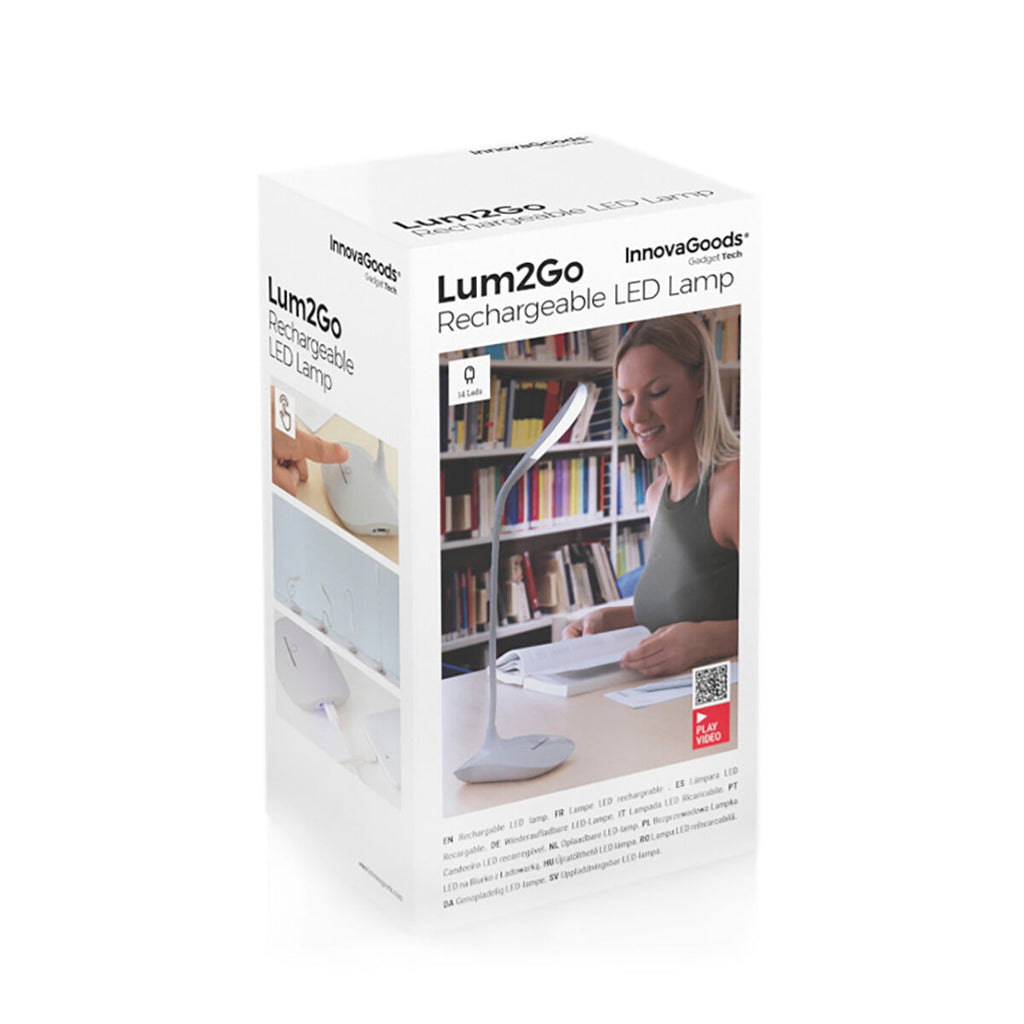 Wiederaufladbare Touch-LED-Tischlampe Lum2Go InnovaGoods