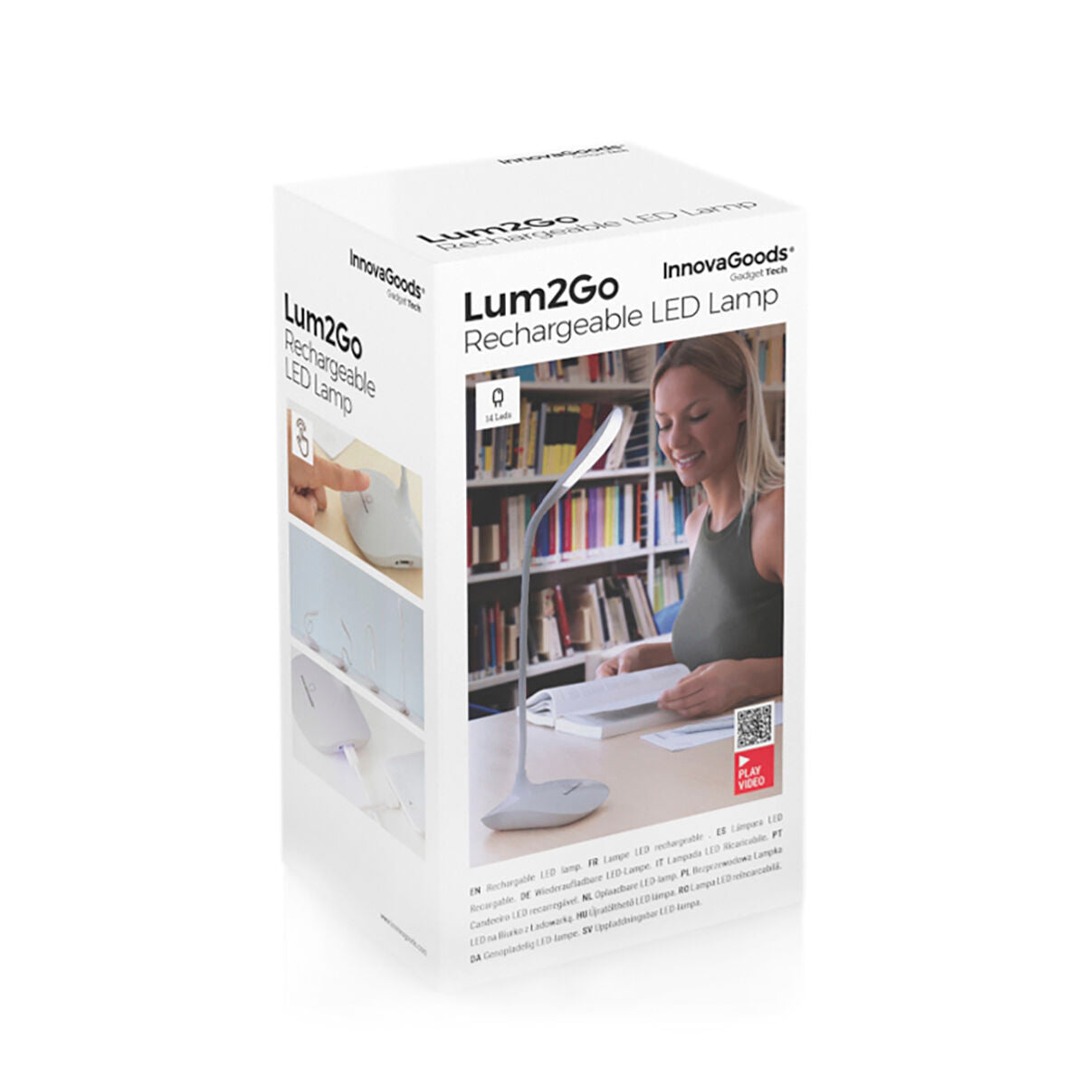 Wiederaufladbare Touch-LED-Tischlampe Lum2Go InnovaGoods