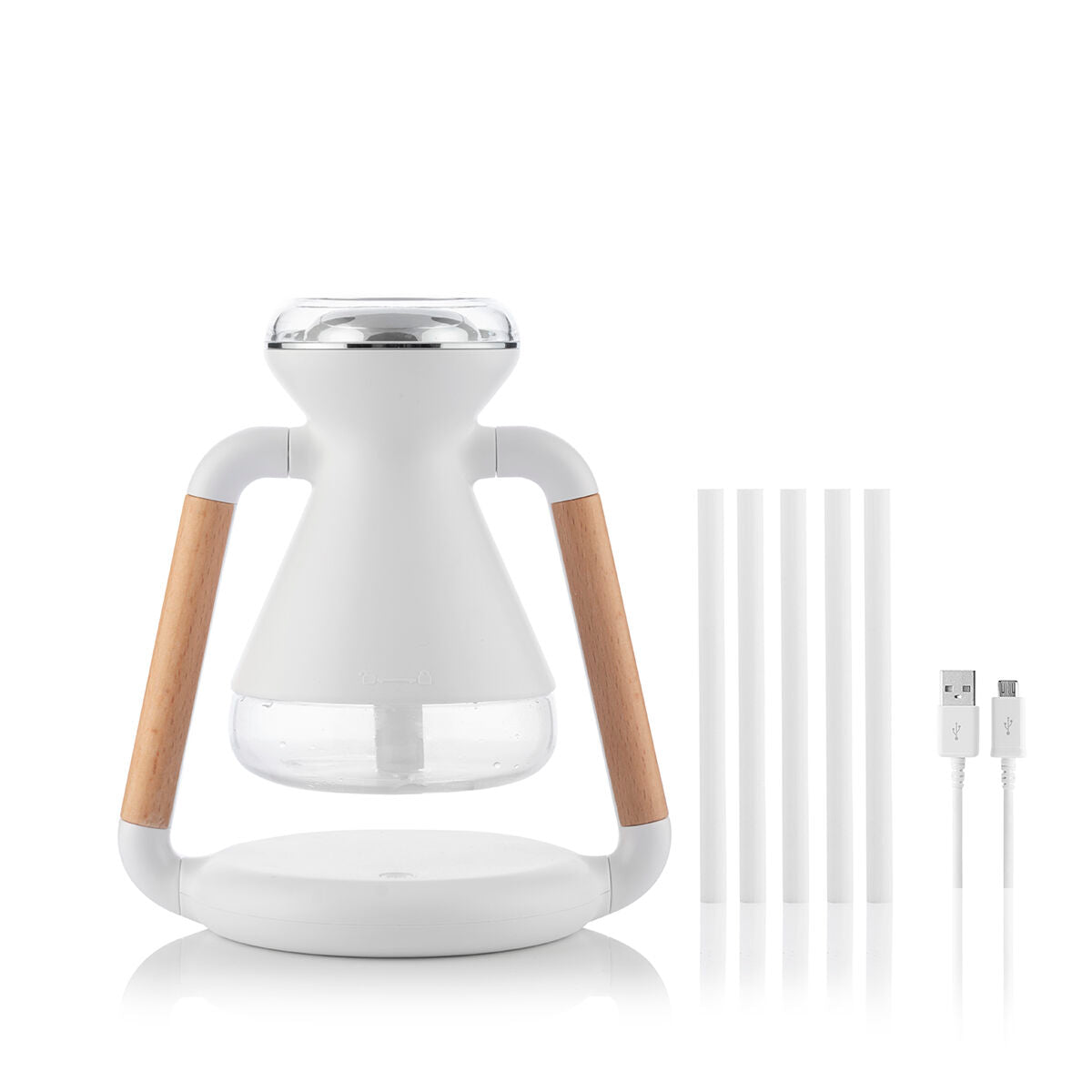 Luftbefeuchter, Aroma Diffuser und kabelloses Ladegerät, 3-in-1 Misvolt – LuxeStyle Schweiz