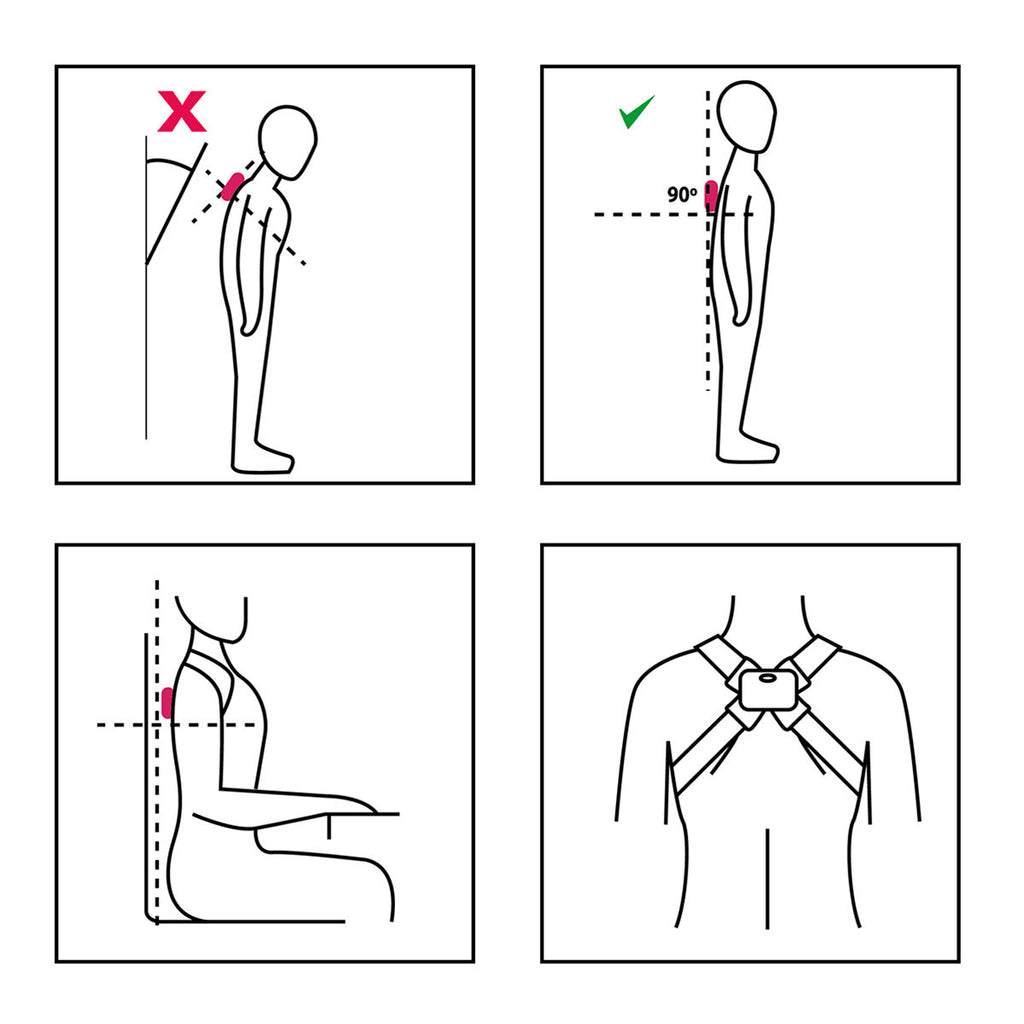 Smarter Haltungstrainer: Vibrations-Feedback für dich!