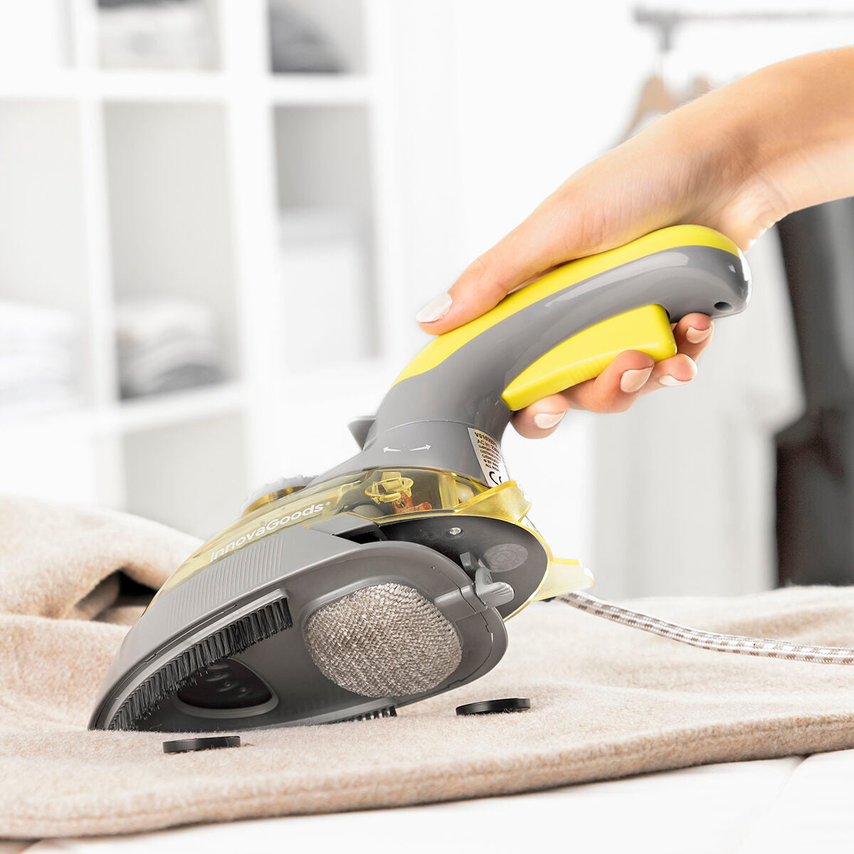 2 in 1 Mini-Dampfbügeleisen vertikal und horizontal Velyron InnovaGood