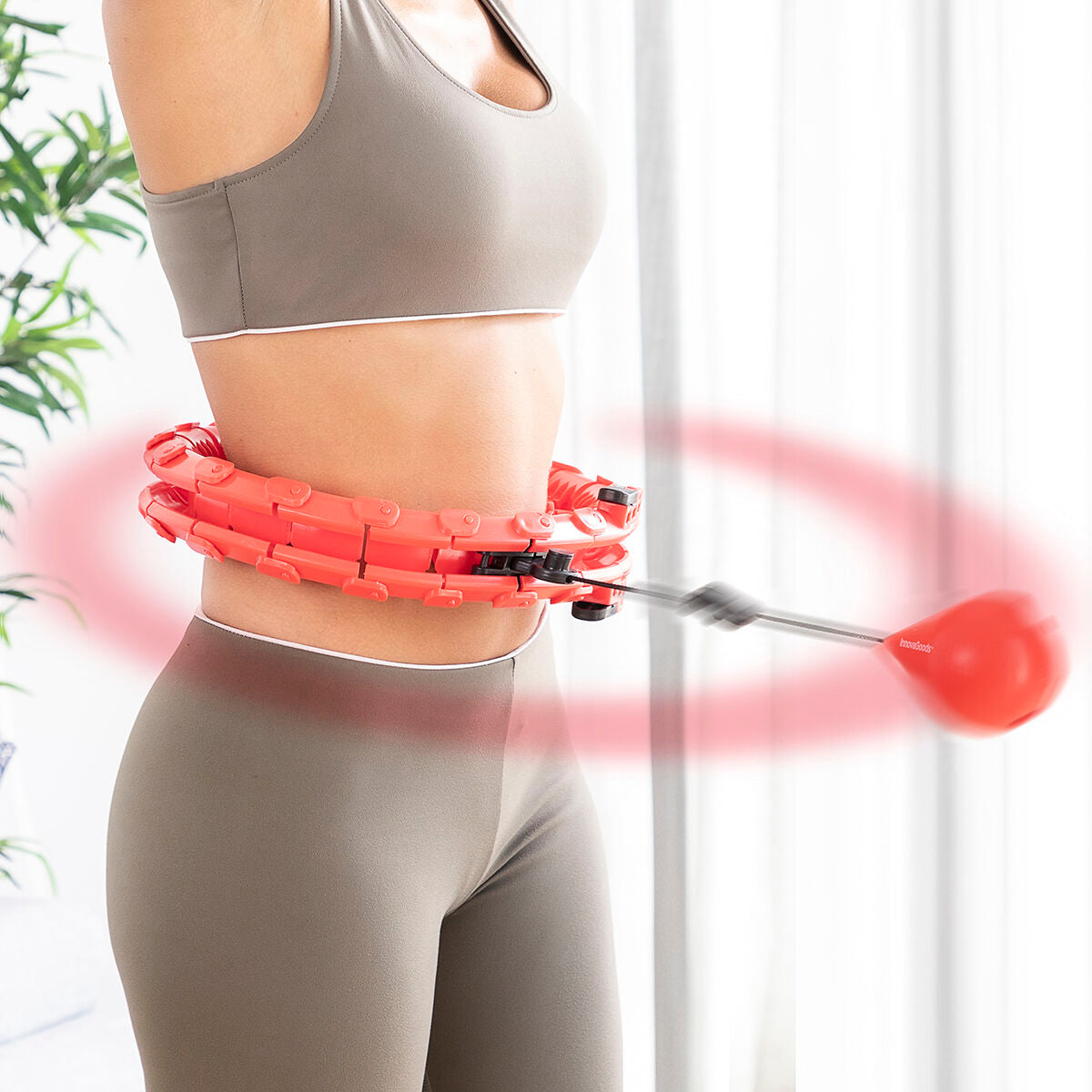Intelligenter anpassbarer Fitness-Ring mit Gewicht Fittehoop InnovaGoods – Ansicht 10