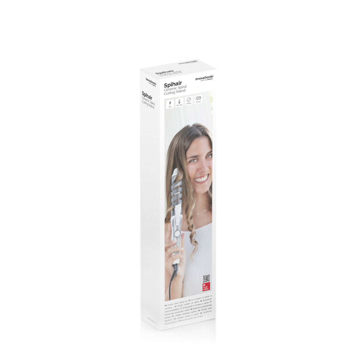 Keramik-Spiral-Lockenstab Spihair InnovaGoods