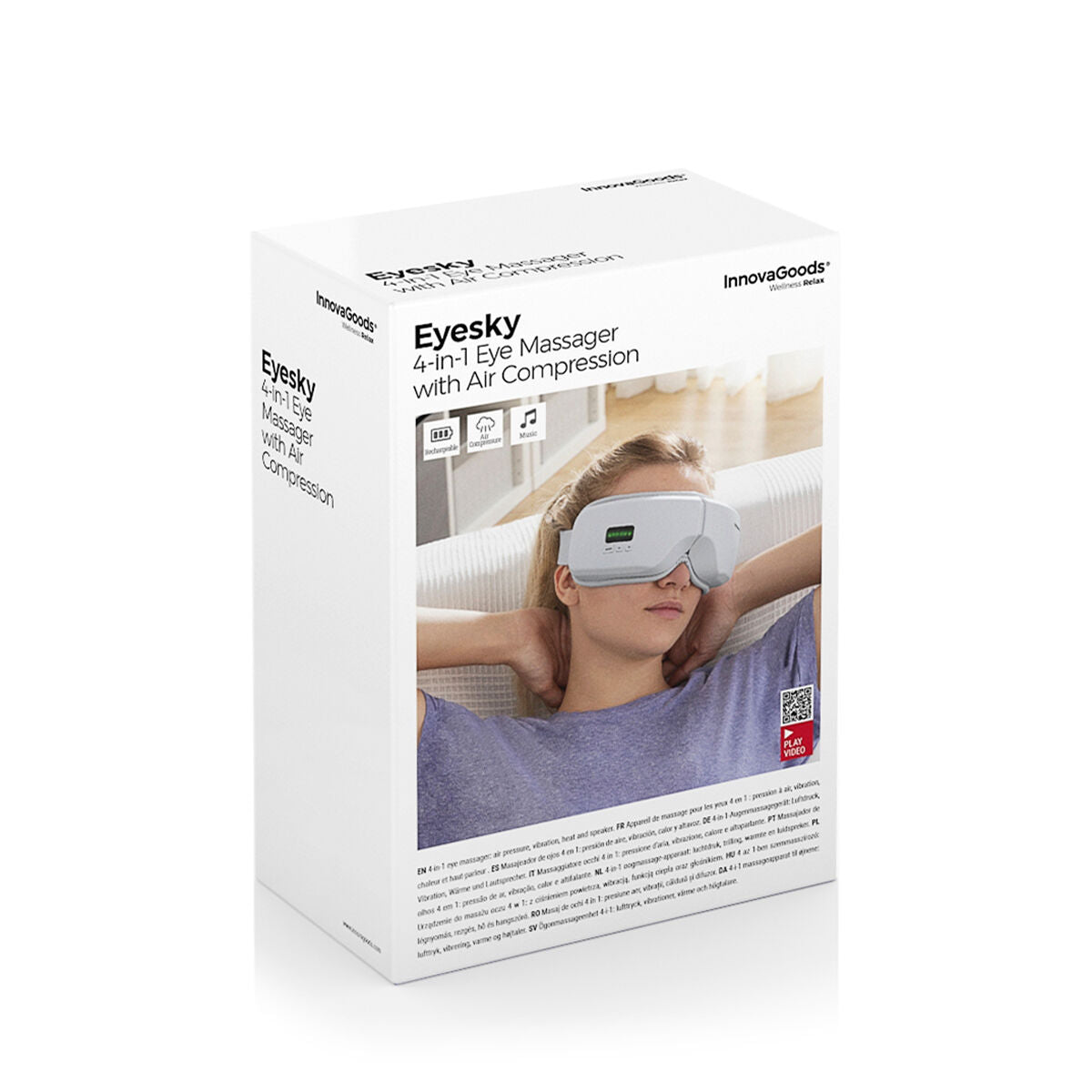 4-in-1 Luftkompressions-Augenmassagegerät Eyesky InnovaGoods – Bild 2 | LuxeStyle