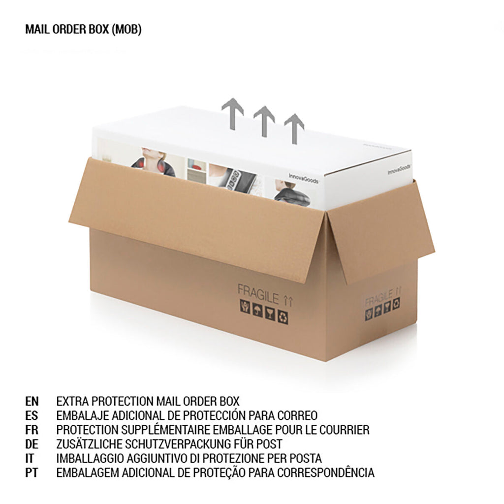 Klappbarer Spiegel mit LED und 3-in-1-Make-up-Organizer Panomir Innova
