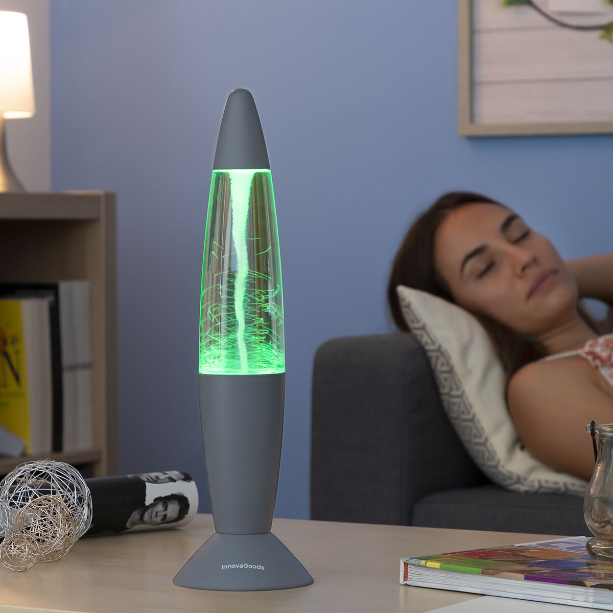 LED-Tornado-Lampe: Hypnotisches Farbspiel für dein Heim