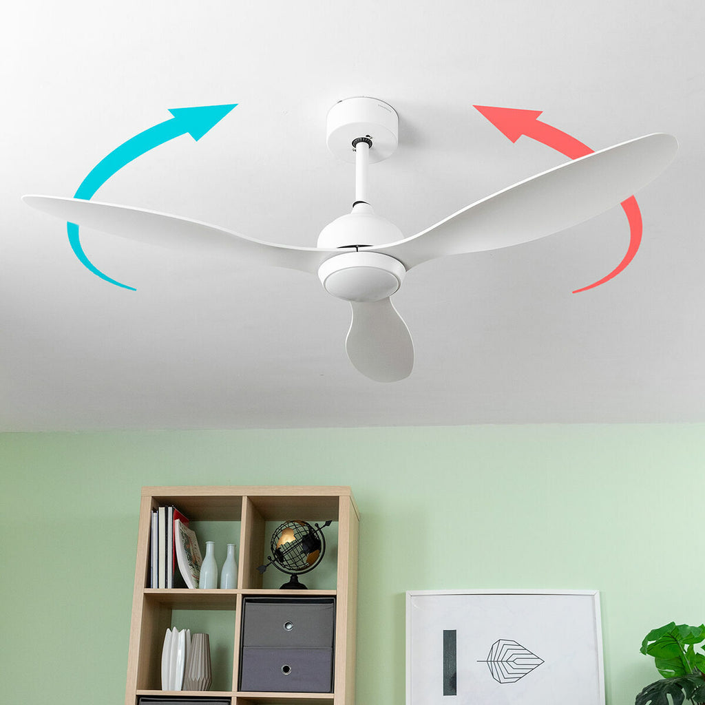 Deckenventilator mit LED-Licht und 3 ABS-Flügeln Flaled InnovaGoods We