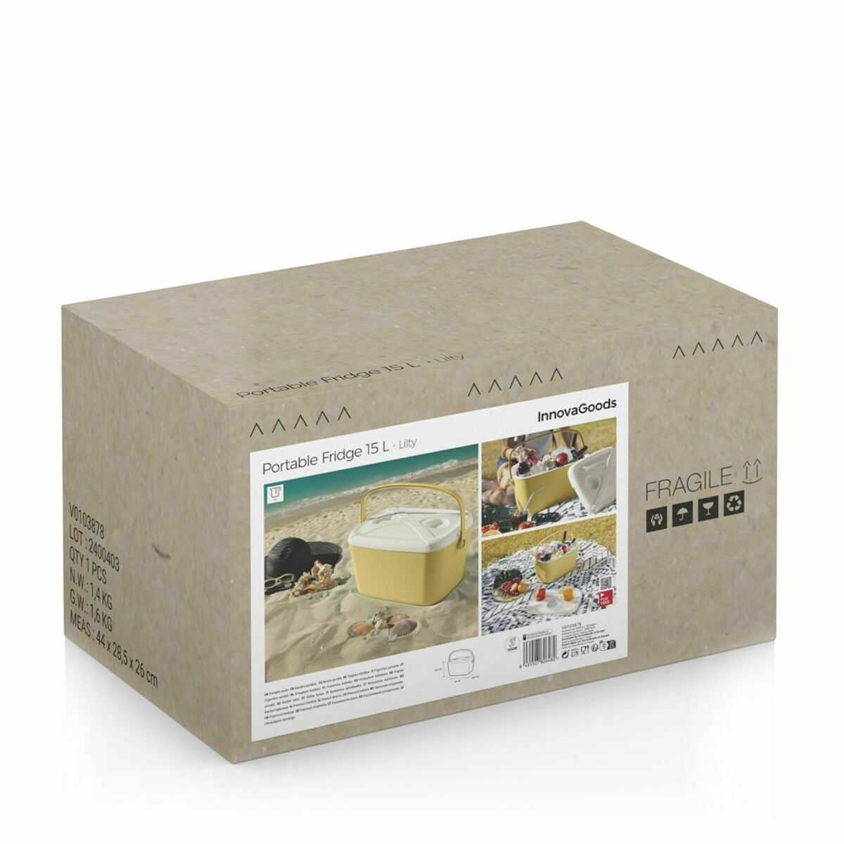 Kühlbox Mobil: Getränke & Snacks immer eiskalt! – Ansicht 2