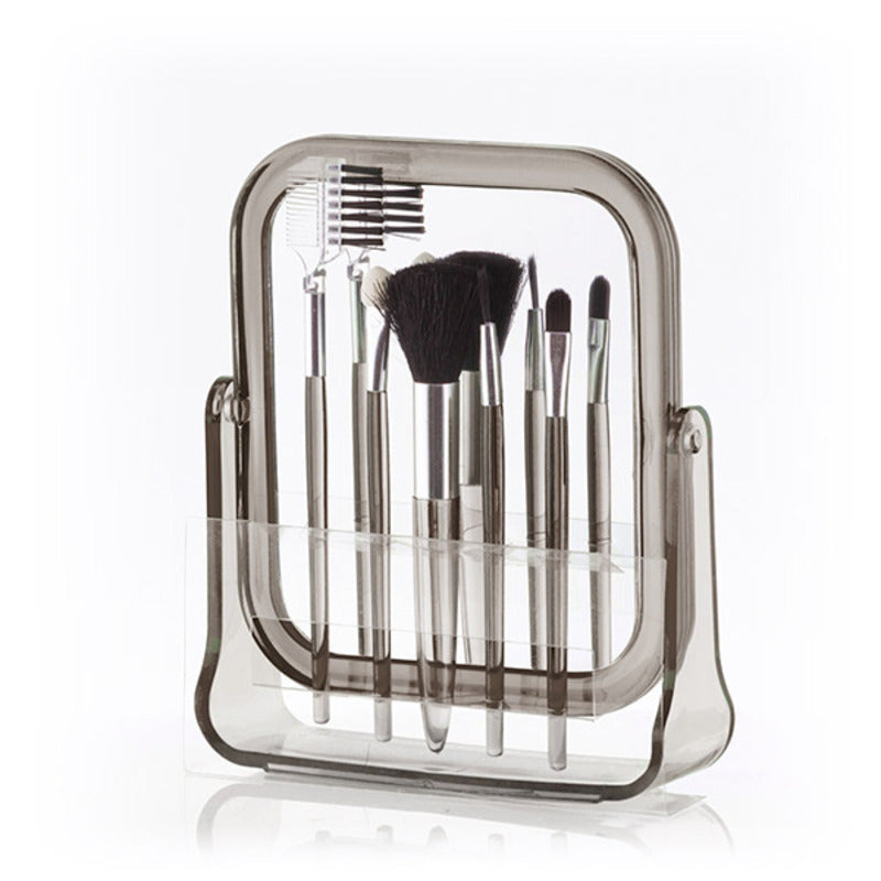 Primizima Spiegel mit Makeup Pinsel (6-Teilig)